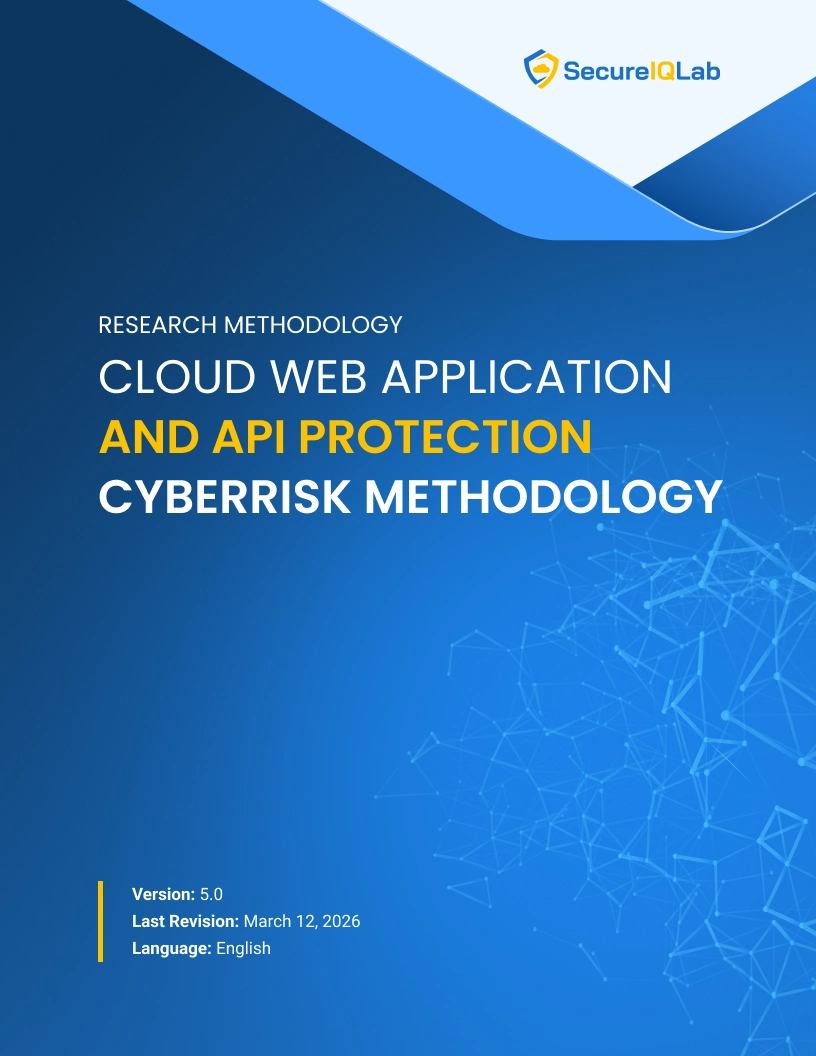 Cloud Web Application and API Protection CyberRisk Methodology v5.0